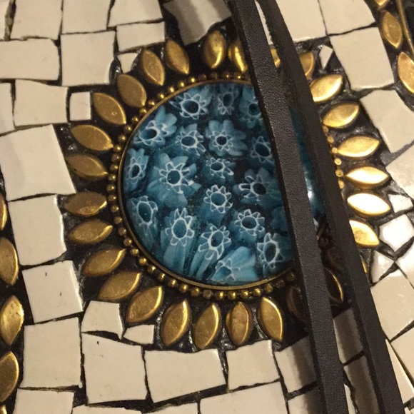 Sam Beatrice Iron Embellished Mini Crossbody Bag - Picture 4 of 7